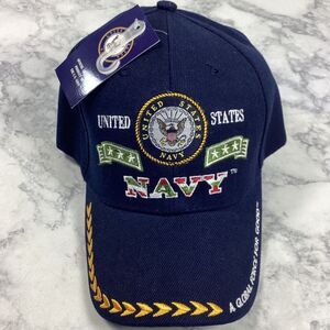 US Navy Hat Ball Cap One Size NWT Blue Official License